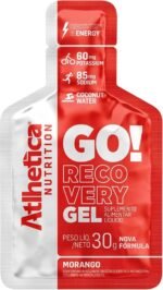 Atlhetica Nutrition Go Energy Gel (10 Sachês) - Sabor Morango - Imagem 3