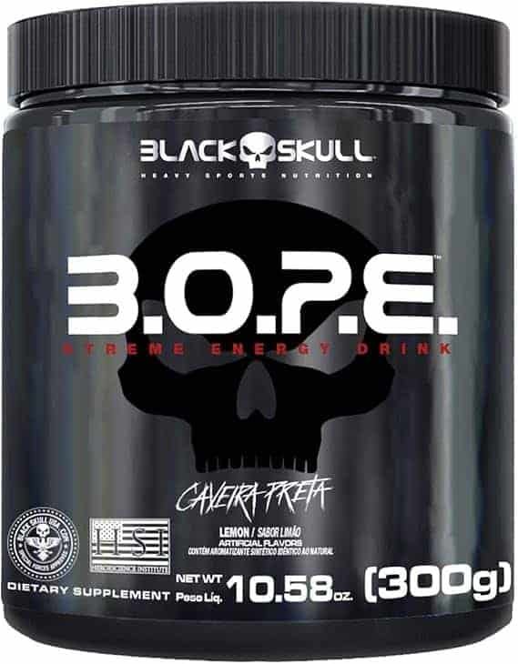 B.O.P.E-Pre-Treino-300G-Limao-Black-Skull-Black-Skull.jpg B.O.P.E Pré Treino - 300G Limão - Black Skull, Black Skull - Imagem 1