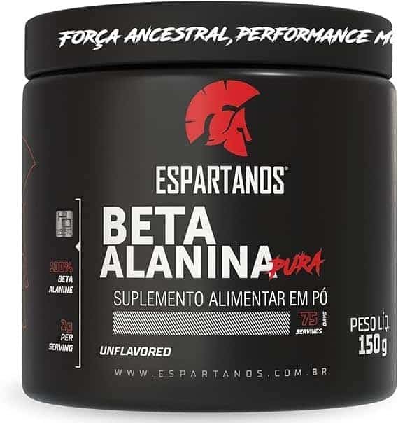 Beta-Alanina-100-Pura-–-Espartanos-150g.jpg Beta Alanina 100% Pura – Espartanos (150g) - Imagem 1