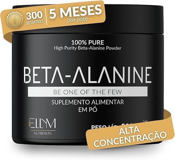 Beta-Alanina-Pura-300g-ELLYM-NUTRITION-Performance-Para-Treino-e-Recuperacao-Muscular-Pos-Treino.jpg Beta Alanina Pura 300g ELLYM NUTRITION Performance Para Treino e Recuperação Muscular Pós Treino - Imagem 1
