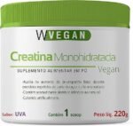 Creatina 220g Sabor Uva 220 gramas WVegan