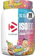 Dymatize ISO 100 WHEY PROTEIN BIRTHDAY CAKE PEBBLES 1.3LB 600G