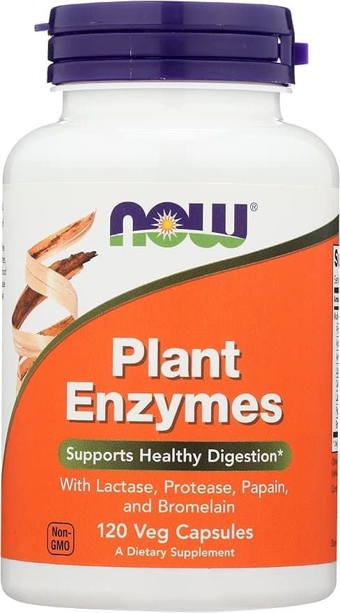 Enzimas-Digestivas-de-Plantas-120-capsulas-NOW.jpg Enzimas Digestivas de Plantas 120 cápsulas - NOW - Imagem 1