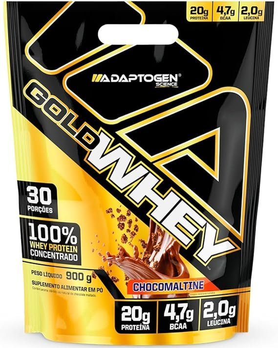 Gold-Whey-Refil-900g-Sabor-Chocomaltine-Adaptogen-Science-Whey-Protein-Concentrado.jpg Gold Whey Refil 900g Sabor: Chocomaltine - Adaptogen Science | Whey Protein Concentrado - Imagem 1