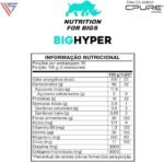 Hipercalórico BigHyper com Creatina 3Kg Nutrition For Bigs Sabor Chocolate - Imagem 2