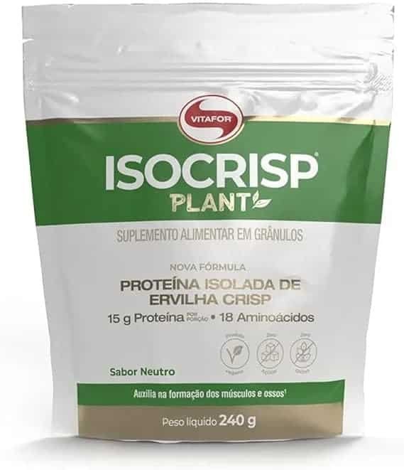 Isocrisp-Plant-Vegan-Pouch-240g-Vitafor.jpg Isocrisp Plant Vegan Pouch 240g Vitafor - Imagem 1