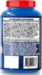 MULTIVITAMÍNICO MAIS COMPLETO DO BRASIL (60 Cáp) – COM BCAA E AMINOÁCIDOS – FÓRMULA AMERICANA – USA SPORT NUTRITION - Imagem 2