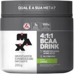 Max Titanium Bcaa 4: 1: 1-280G Drink Limão -