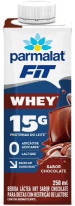 Parmalat Fit Bebida Proteica Chocolate 15g de Proteína 250mL – 18 Unidades - Imagem 3