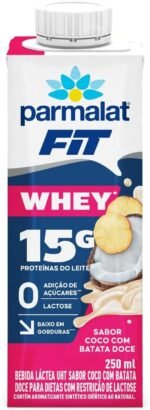 Parmalat Fit Bebida Proteica Coco com Batata Doce 15g de Proteína 250mL – 12 Unidades - Imagem 3