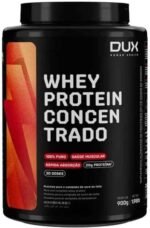 Whey Protein Concentrado Chocolate Pote 900g – Contribui para o Ganho Muscular Hipertrofia – Dux Human Health